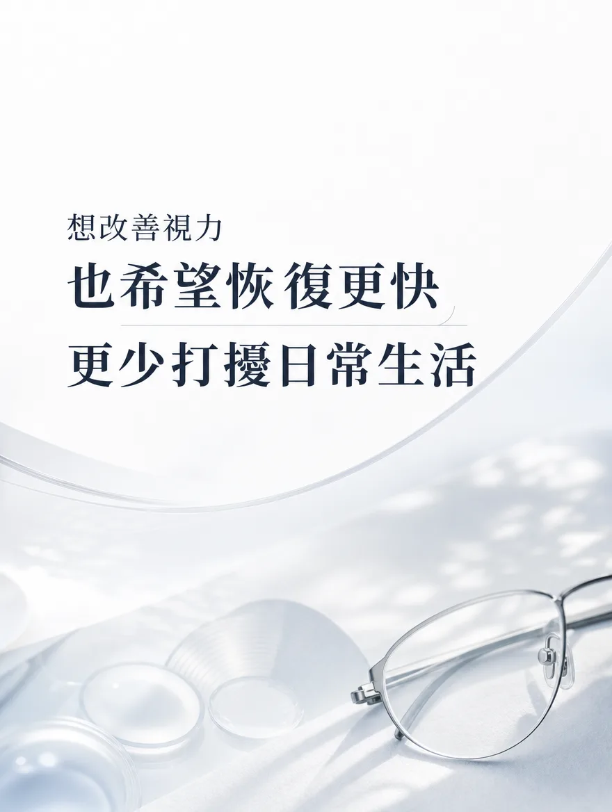 ZEISS SMILE Pro — 也希望恢復更快 — 更少打擾日常生活